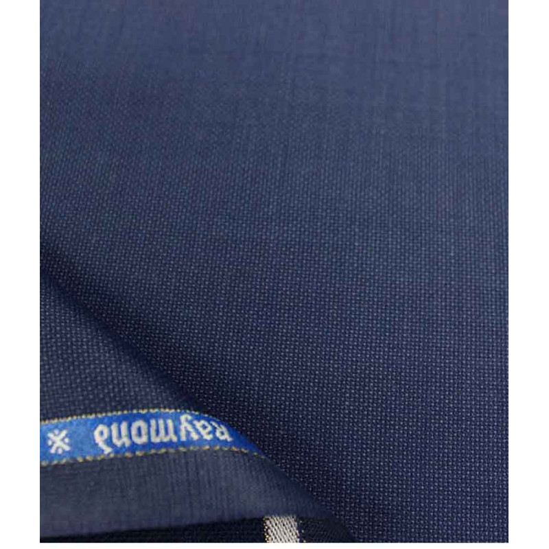 Raymond Men and Women Sapphire Merino Wool Blend Trouser Fabric Unstitched  men trouser piece men branded  clothing fabric cloth  quality blend  woolen  solid pattern