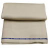 Raymond Men Unstitched Trouser Fabric Beige Free Size 1.25 Mtr