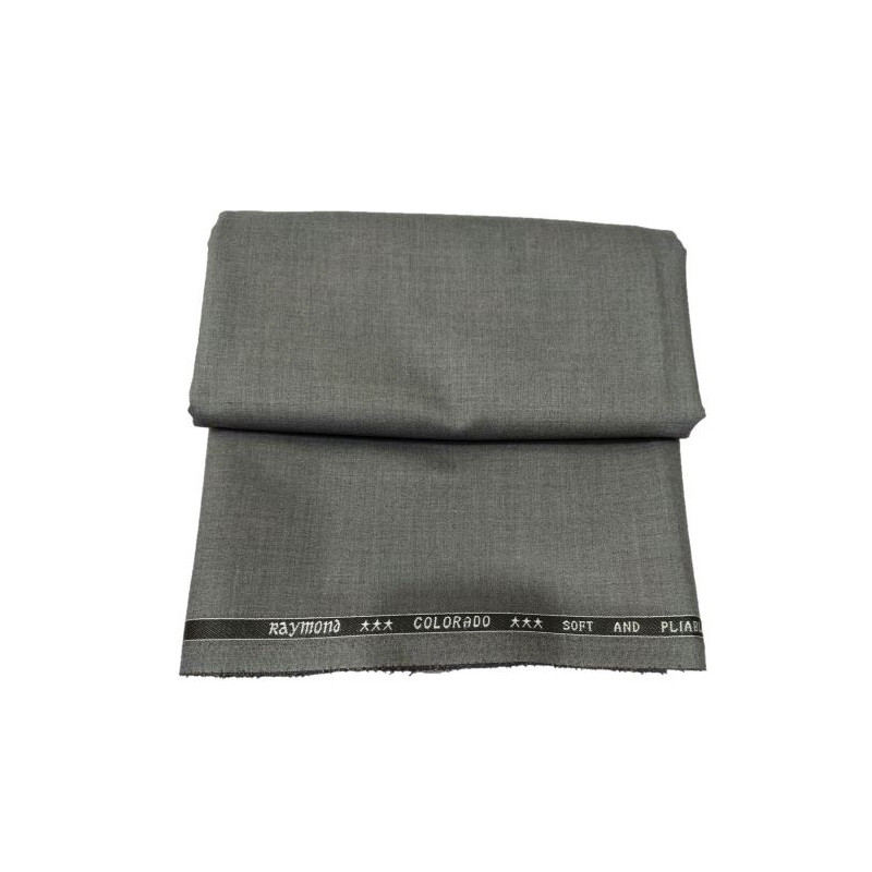 Raymond Men's Dark Grey Self Check Poly Viscose Trouser Fabric (Unstitched  - 1.25 Mtr) | Fabric, Dark grey, Grey