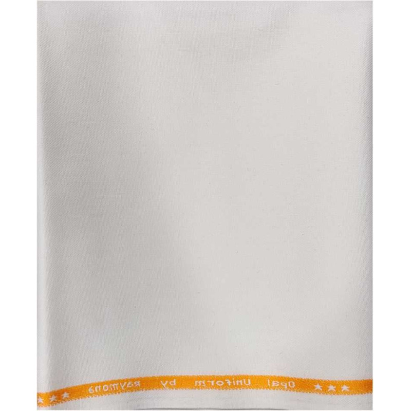 Raymond Men Poly Viscose Fabric 1.25 Meter Suiting for Pant with Fabkart Wallet White Free Size