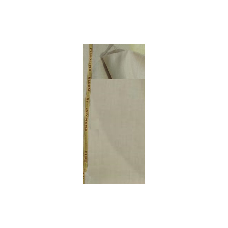 Raymond Pure Linen beige Shirt Fabric