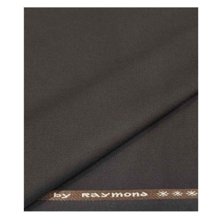 Raymond Men Poly Viscose Unstitched Trousers Fabric Brown 1.3 Mtr