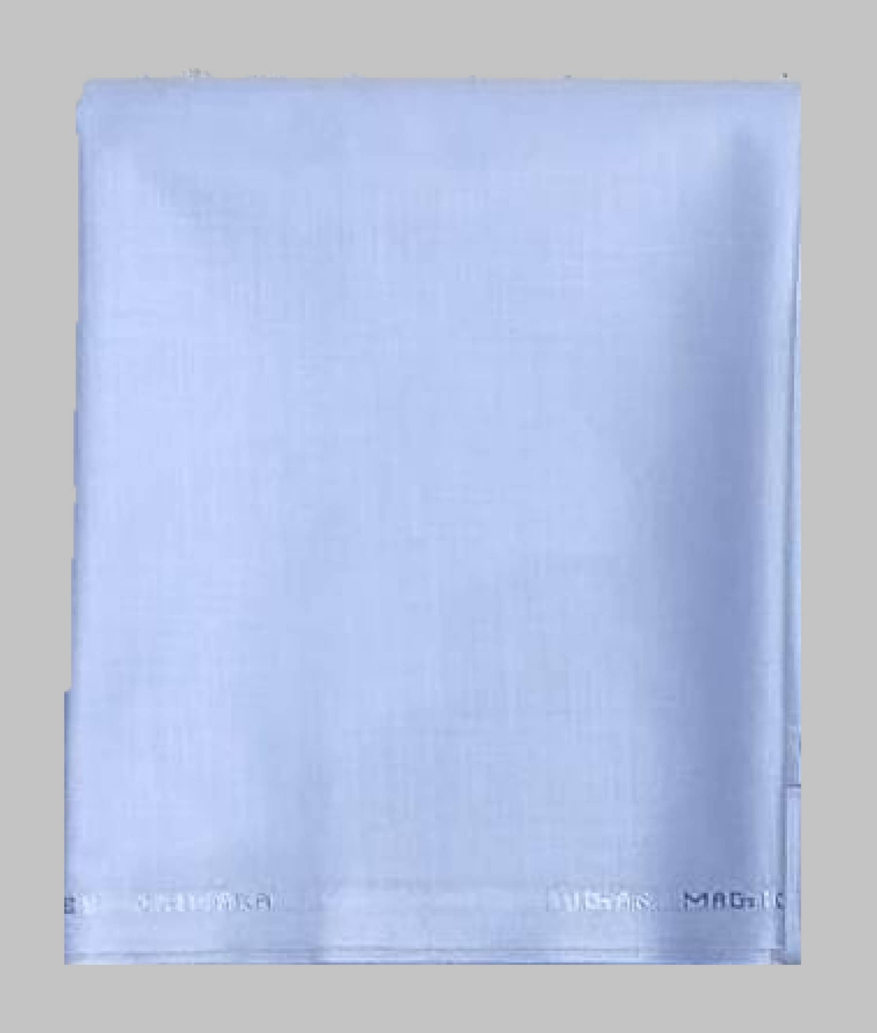 Fabkart Light Blue Polyester Blend Men's Unstitched Shirt Piece  (Color: Light Blue)