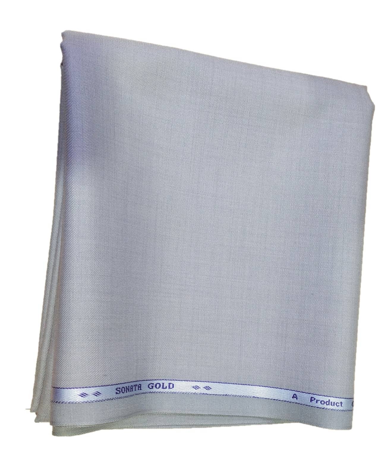 Gwalior Grey Poly Blend Unstitched Pant Pc