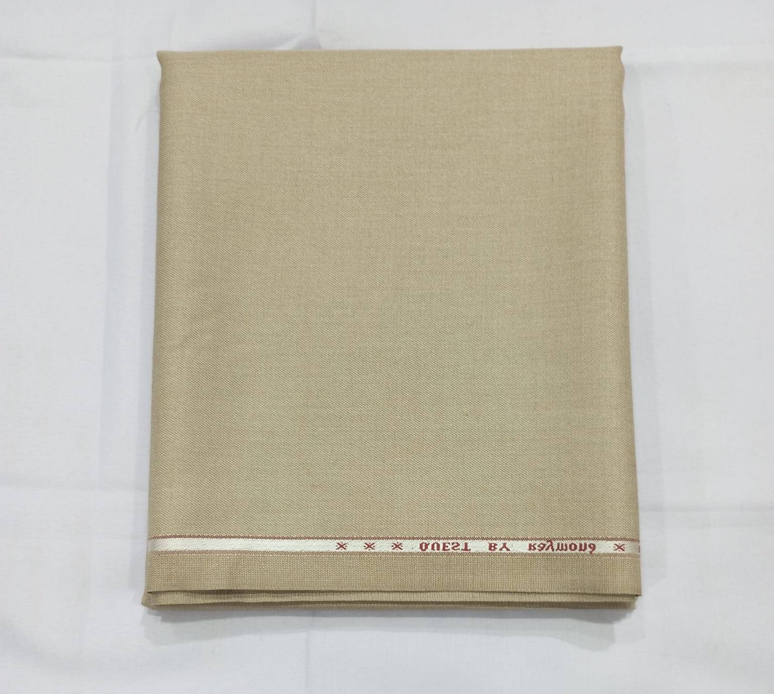 Raymond Brown Polyester Blend Men's Unstitched Pant Piece ( Pack of 1 ) (Color: Brown)