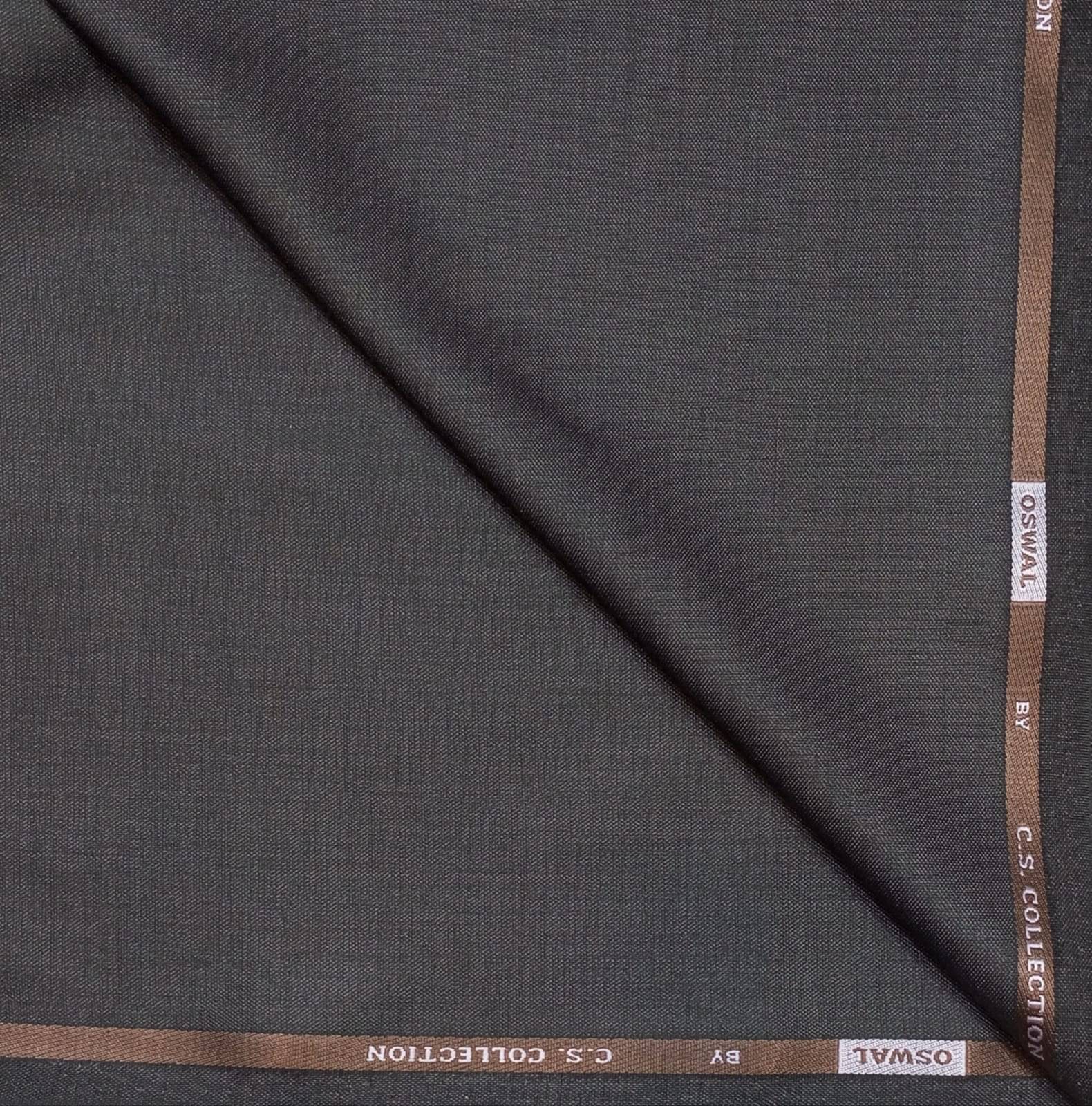 Fabkart Brown Polyester Blend Men's Unstitched Pant Piece  (Color: Brown)