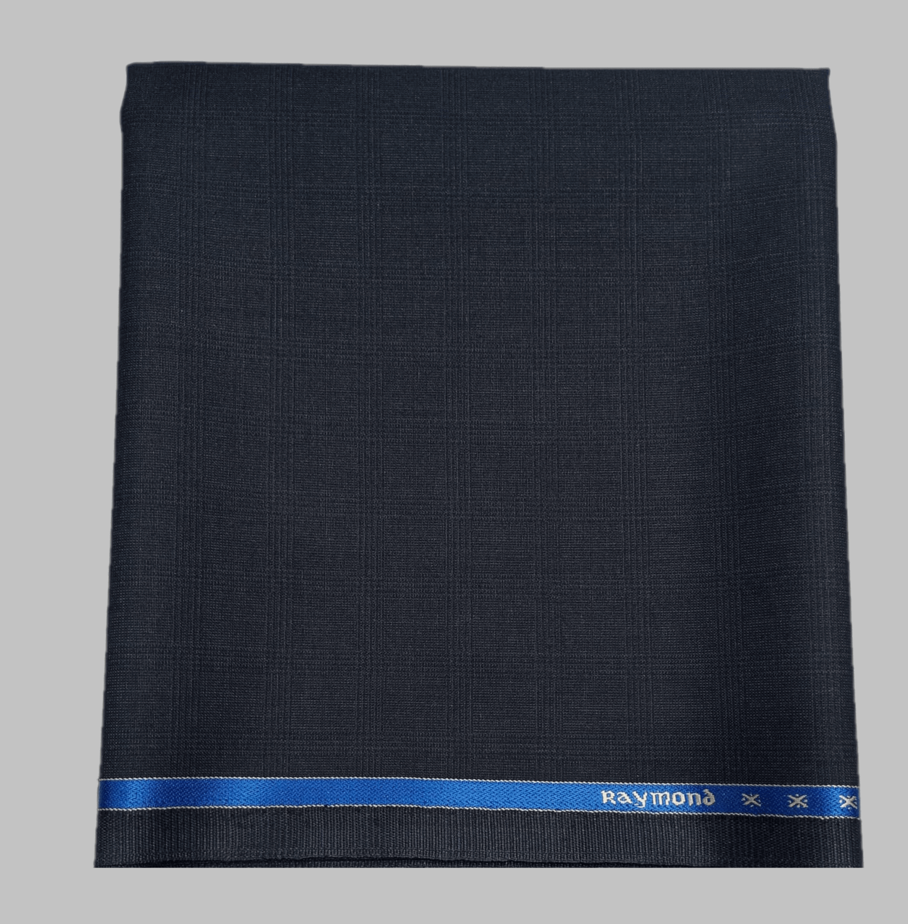 Raymond Navy Blue Polyester Blend Men's Unstitched Pant Piece ( Pack of 1 ) (Color: Navy Blue)