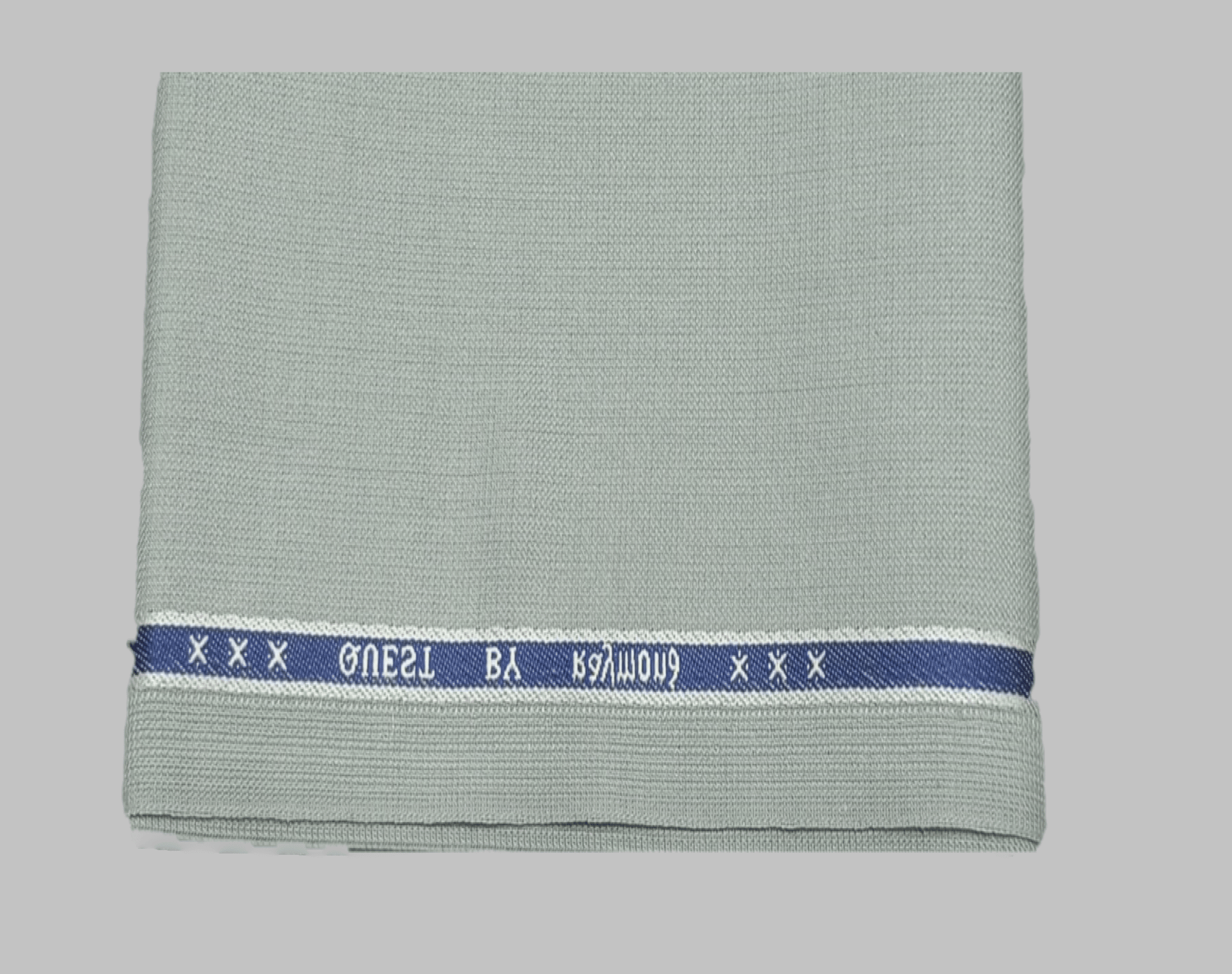 Raymond Light Grey Polyester Blend Men's Unstitched Pant Piece (Color: Light Grey)