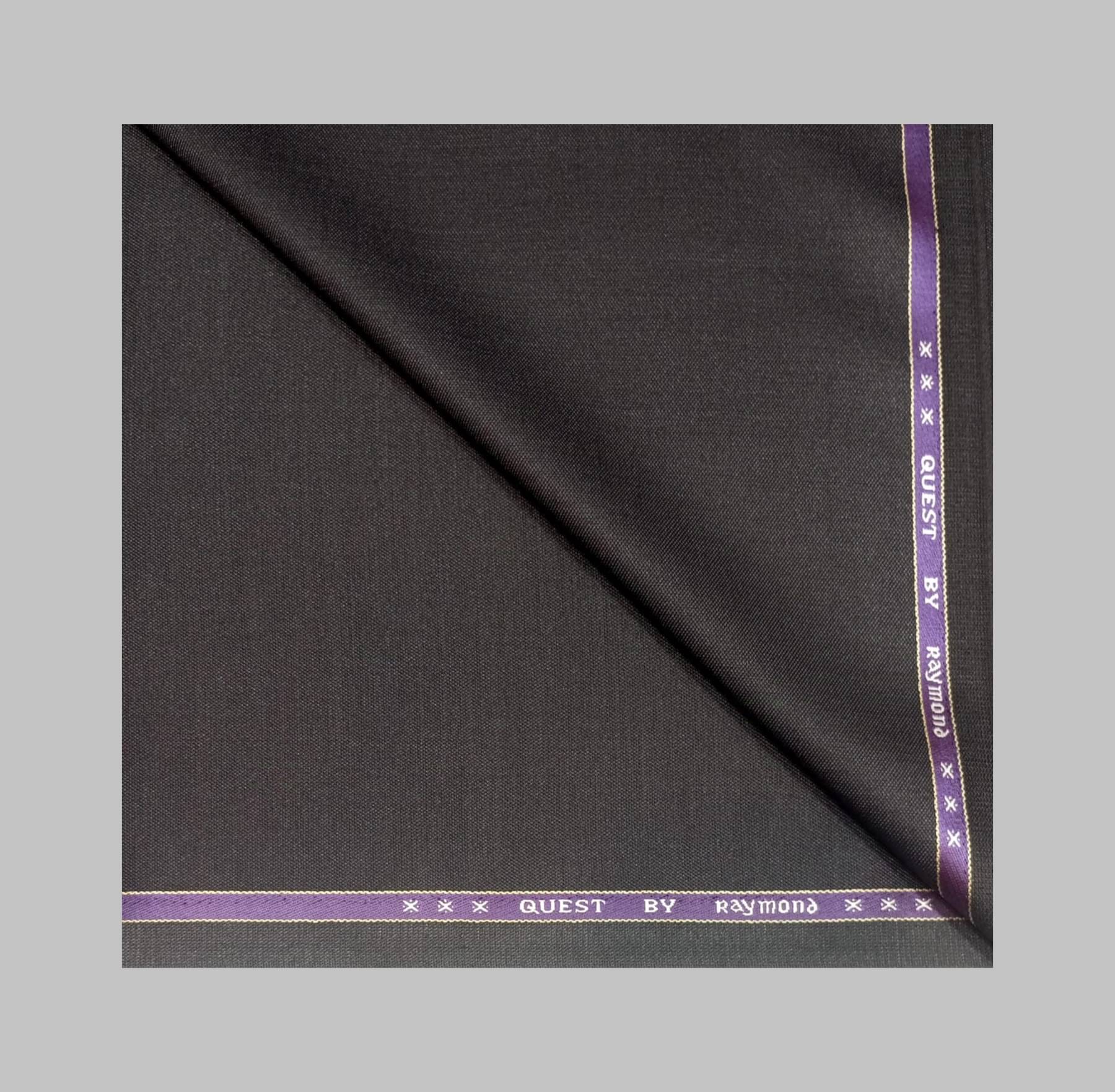 Raymond Brown Polyester Blend Men's Suit Length ( Size: 3.5 Mtr) (Color: Brown)