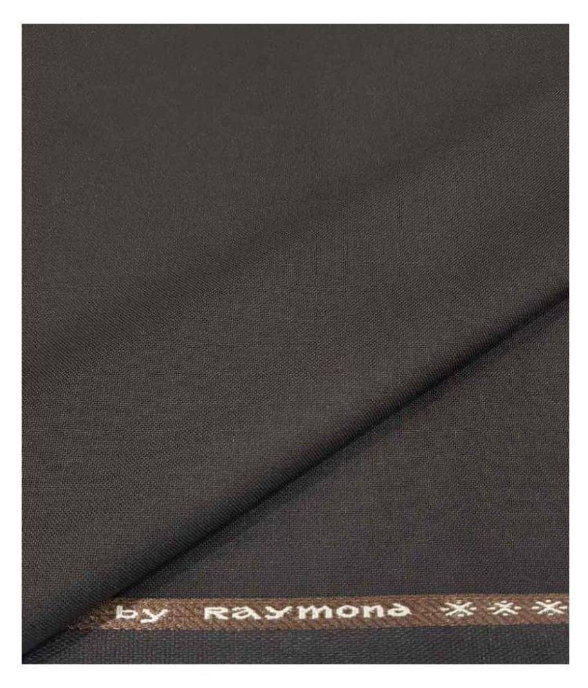 Raymond - Brown Viscose Men's Unstitched Pant Piece ( Pack of 1 ) (Size: 1.25 Metre)