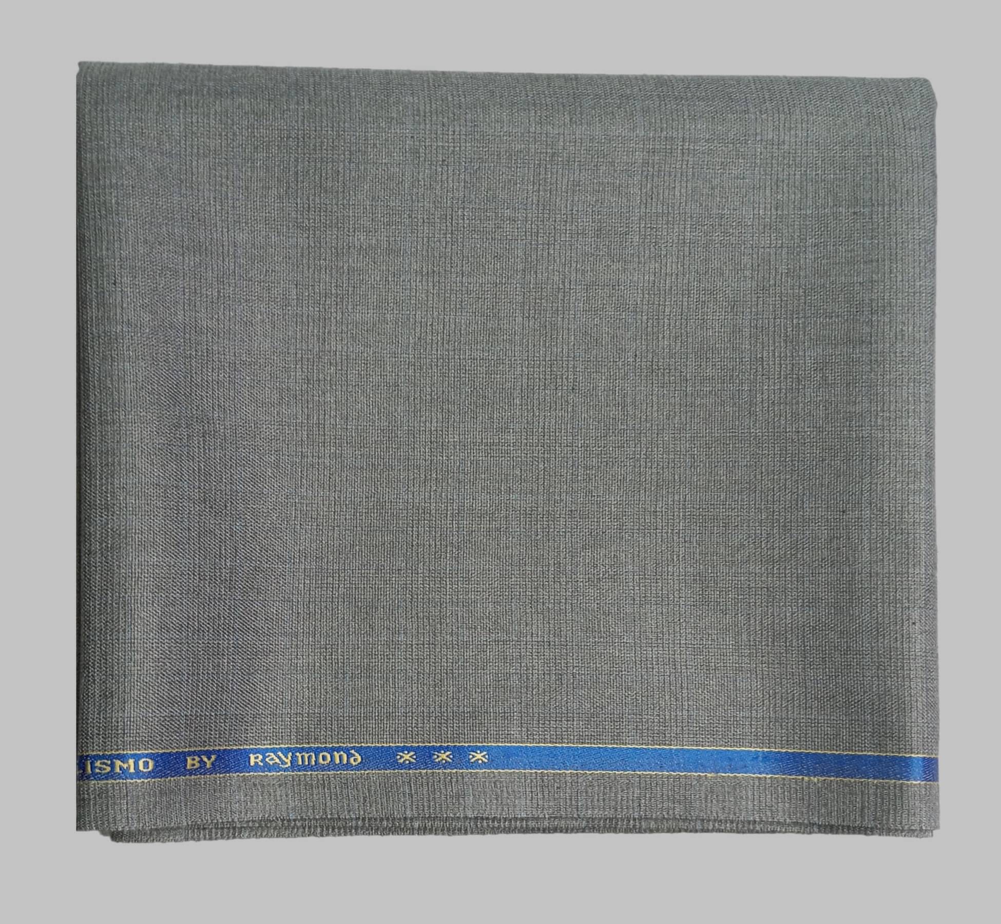 Raymond Light Grey Polyester Blend Men's Unstitched Pant Piece ( Pack of 1 ) (Color: Light Grey)