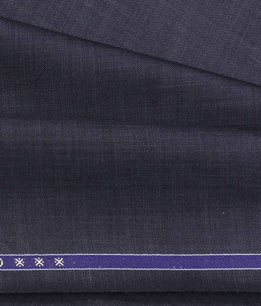 Raymond Blue Cotton Poly Viscose Unstitched Trouser Length (Size: 1.3 Metre)