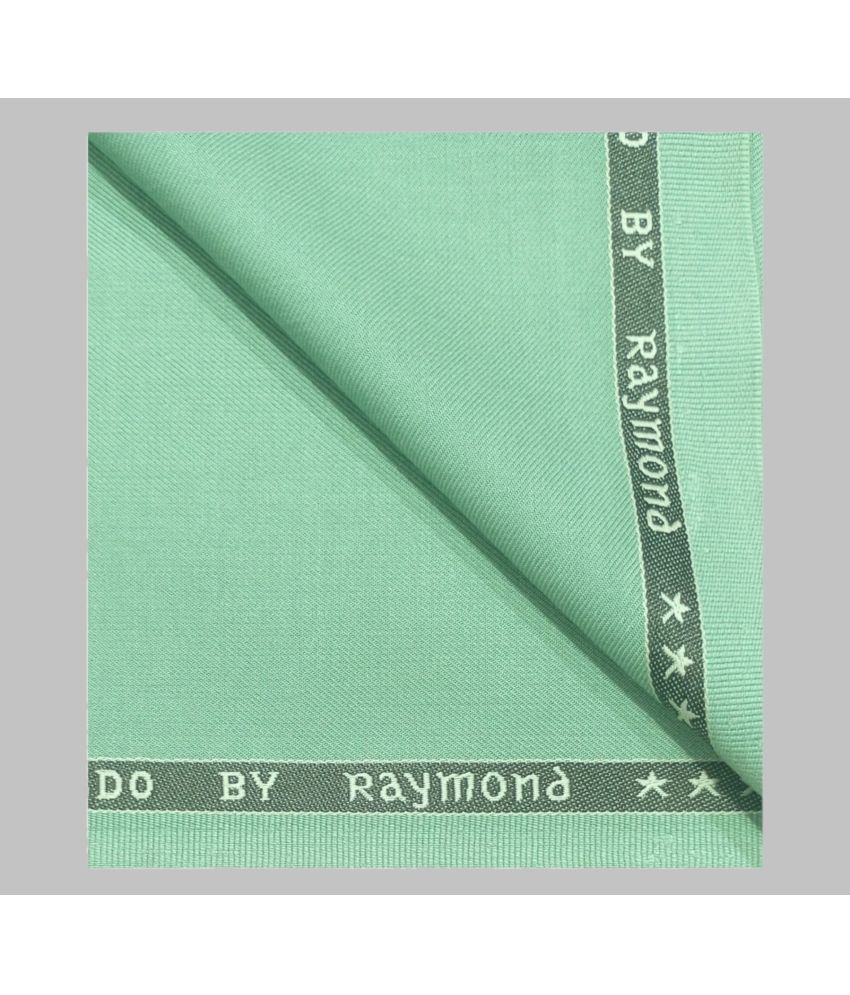 Raymond Green Rayon Men's Unstitched Pant Piece ( Pack of 1 ) (Color: Green)