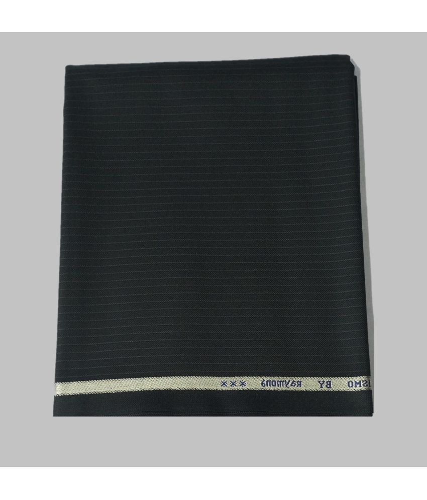 Raymond Navy Blue Polyester Blend Men's Unstitched Pant Piece ( Pack of 1 ) (Color: Navy Blue)
