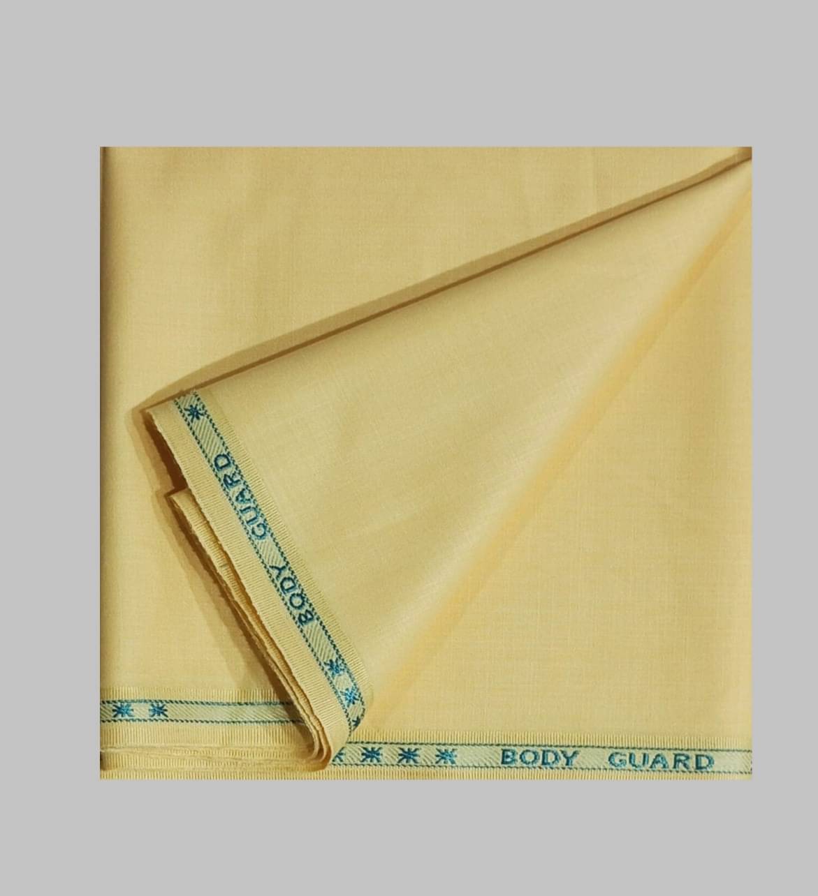 Fabkart - Yellow Polyester Blend Men's Unstitched Shirt Piece  (Color: Yellow)