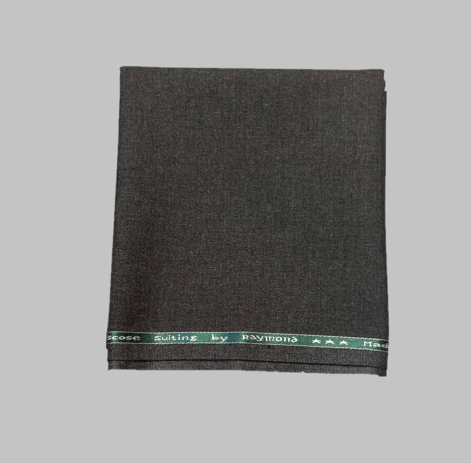 Raymond - Dark Grey Polyester Blend Men's Unstitched Pant Piece ( Pack of 1 ) (Color: Dark Grey)