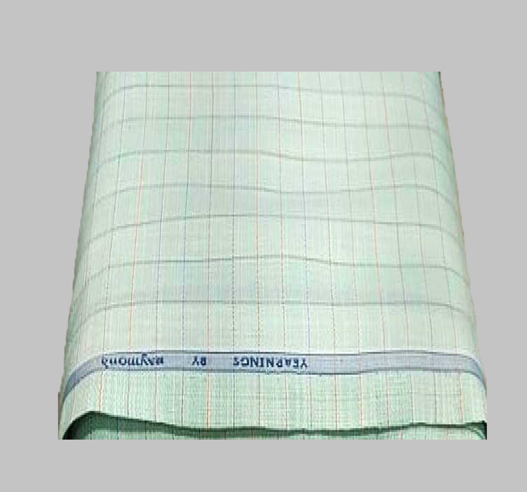 Raymond Turquoise Cotton Blend Men's Unstitched Shirt Piece (Color: Turquoise)